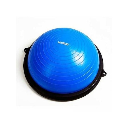 Monoprice Monoprice 41673 LIVE-UP Exercise Bosu Ball for Home Gym Work Out Balancing; Blue 41673